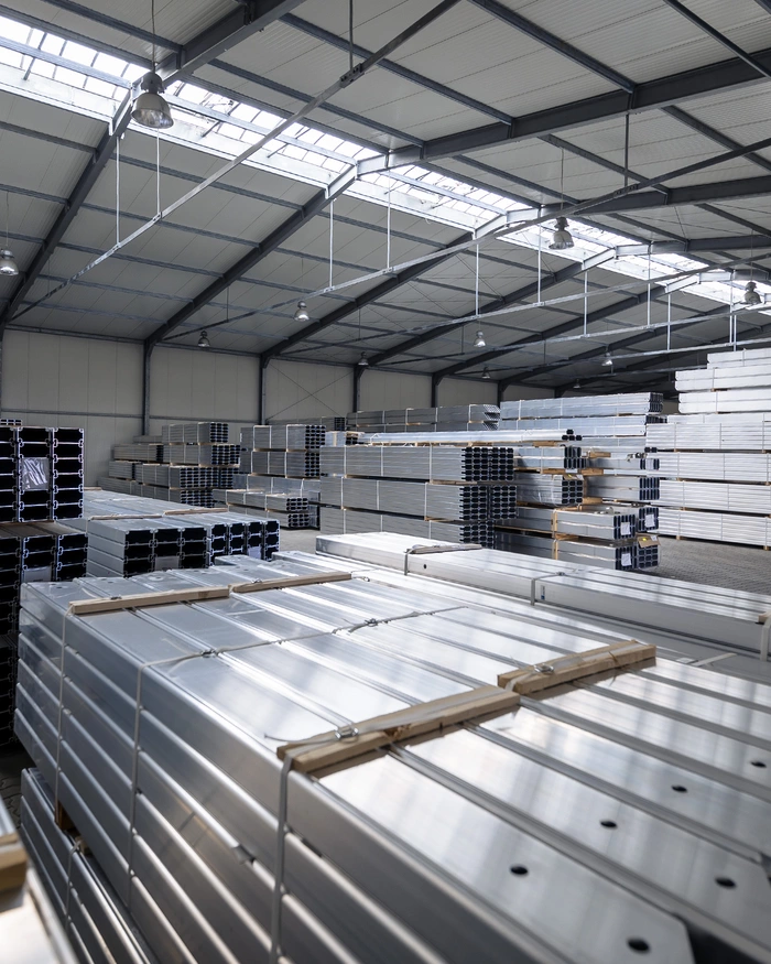 HALTEC magazyn profili aluminiowych